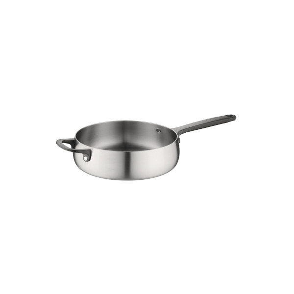Berghoff Home Belly Kapaklı Sote Tavası 24cm Füme Siyah (1)