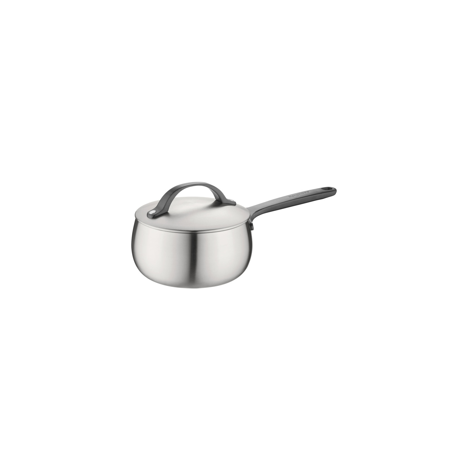 Berghoff Home Belly Kapaklı Tencere 16cm Füme Siyah - 1