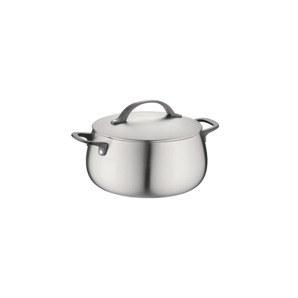 Berghoff Home Belly Kapaklı Tencere 24cm Füme Siyah