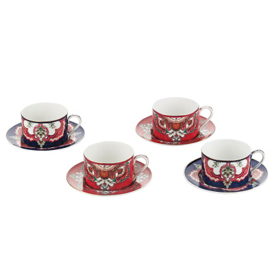 Etro Bone 4Lu Çay Fincani Seti 180 ml - 1