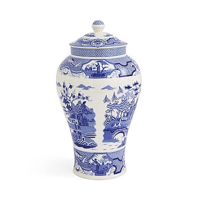 Spode Gothic Castle Kapaklı Dekoratif Vazo 36 cm - 3