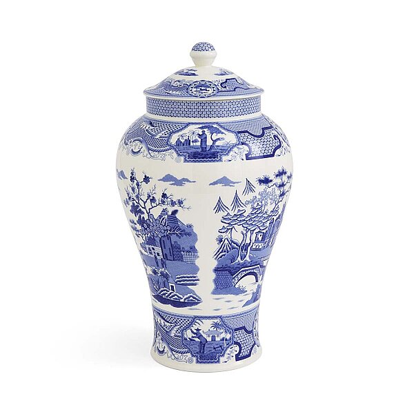 Spode Gothic Castle Kapaklı Dekoratif Vazo 36 cm - 3