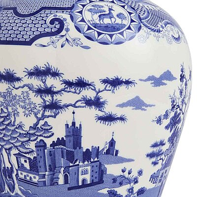 Spode Gothic Castle Kapaklı Dekoratif Vazo 36 cm - 4