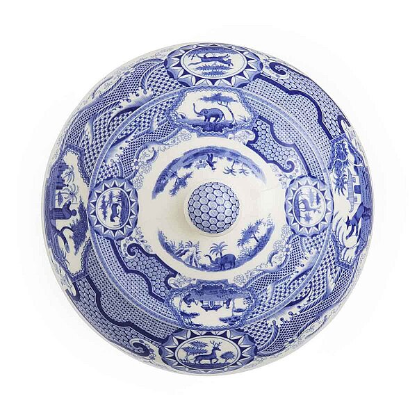 Spode Gothic Castle Kapaklı Dekoratif Vazo 36 cm - 6