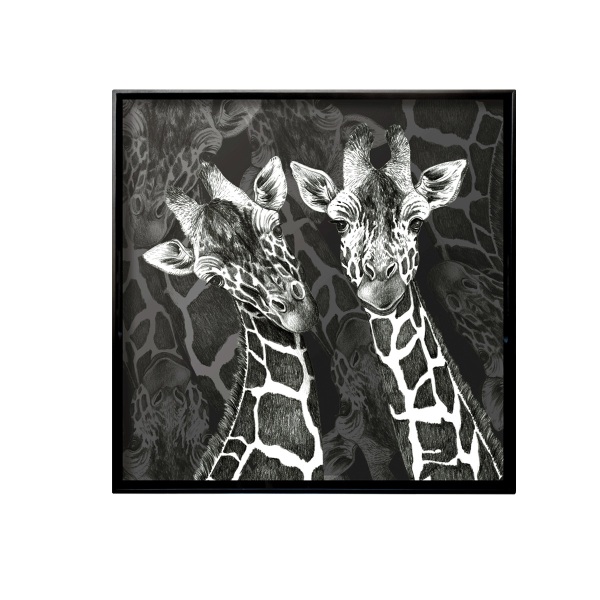 Taitu Wild Spirit Zürafa 45Cm Kare Tepsi