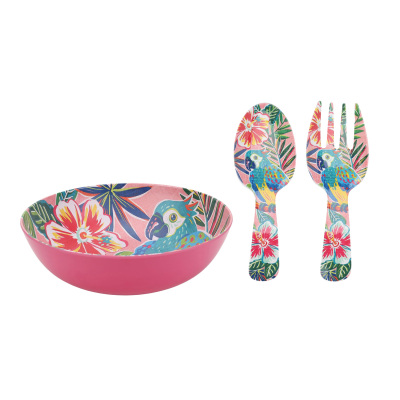 Tropea Melamin 3'lü Salata Servis Seti 30cm