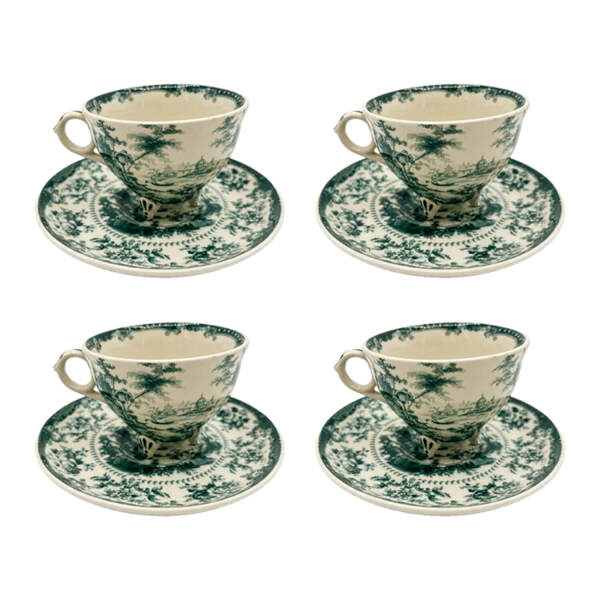 Virelia 4'lü Çay Fincanı Seti 225 ml - 1